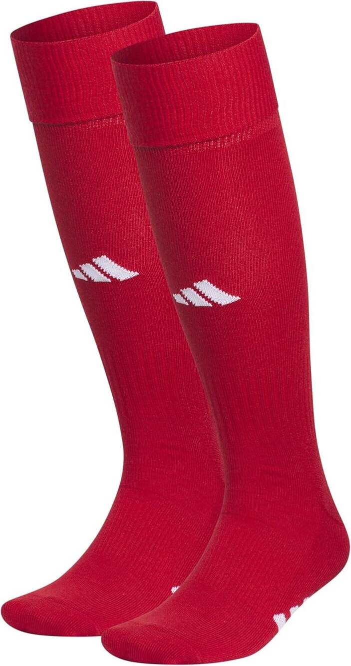 adidas Unisex Rivalry Soccer Socks (2 Pairs) Over-the-Calf, M